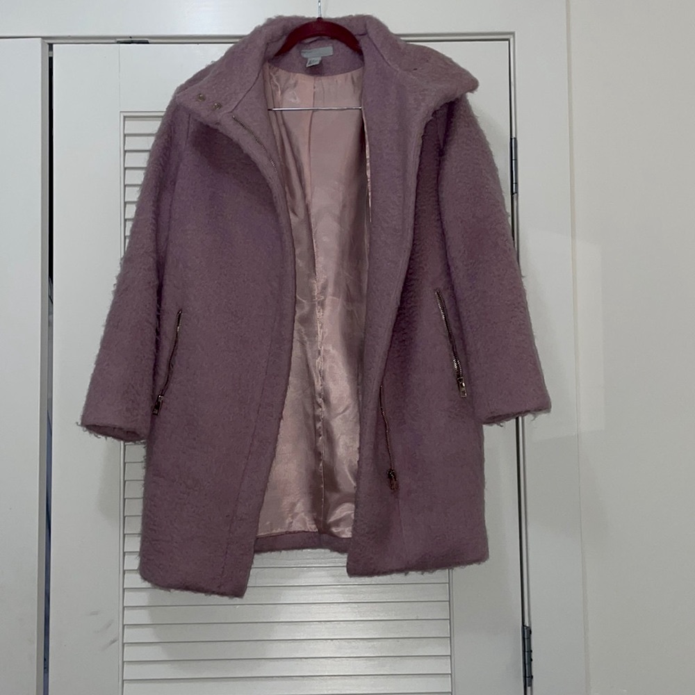 H&M Light Pink Long Jacket - Picture 8 of 8